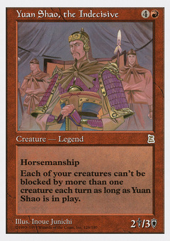 Yuan Shao, the Indecisive